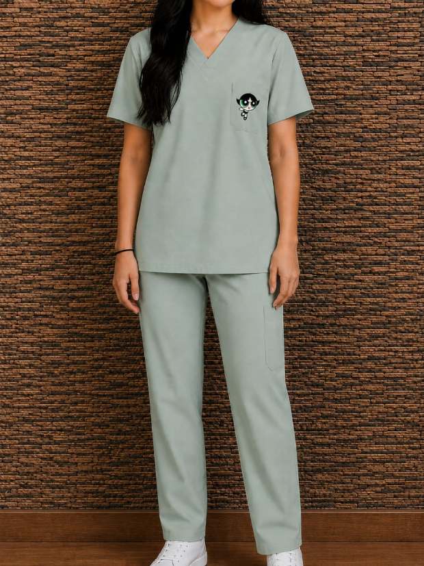 Buttercup Scrub Set
