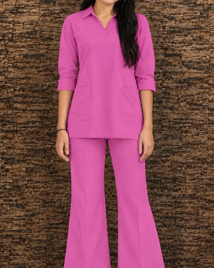 The Sculpted Flare Scrubs