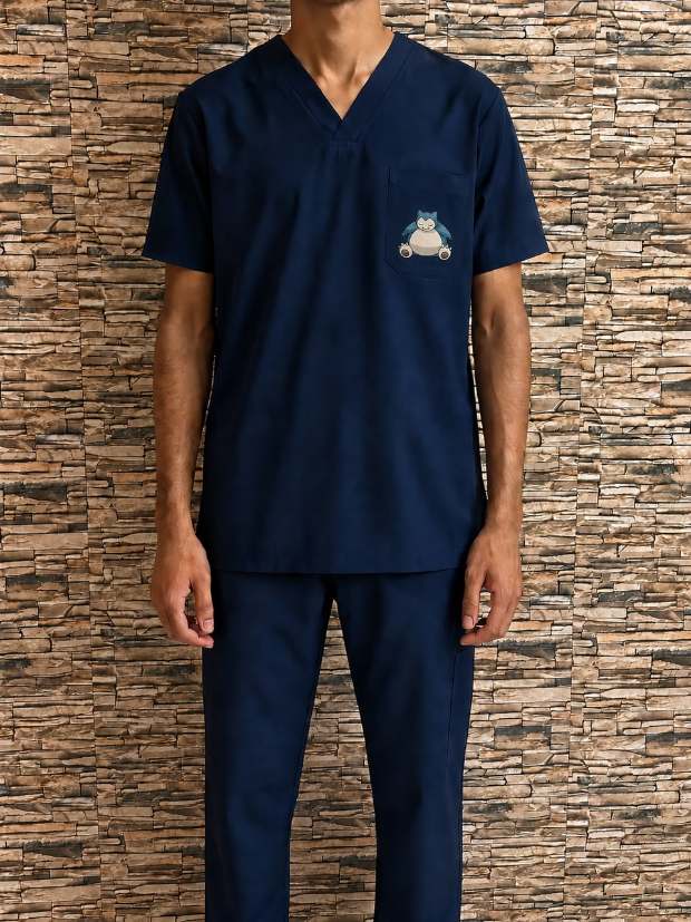 Snorlax Scrub Set